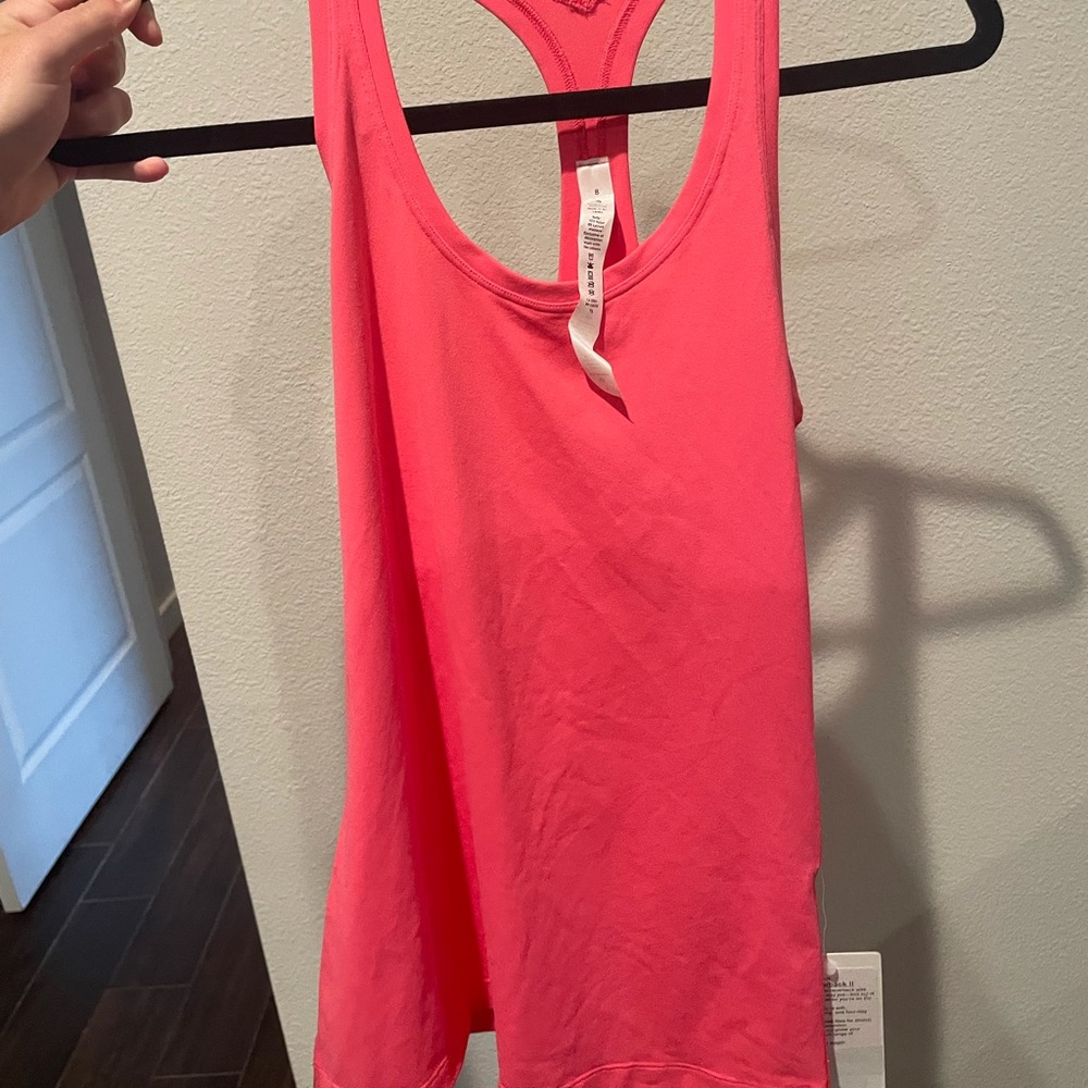 Lululemon Cool Razorback Tank Top